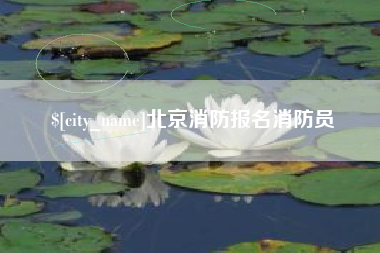 莘县北京消防报名消防员