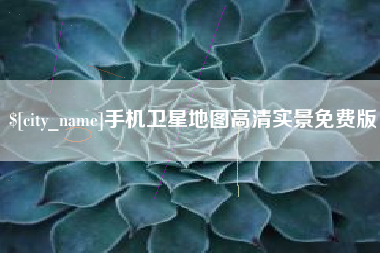 莘县手机卫星地图高清实景免费版