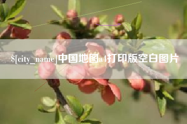 莘县中国地图a4打印版空白图片