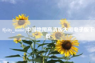 莘县中国地图高清版大图电子版下载
