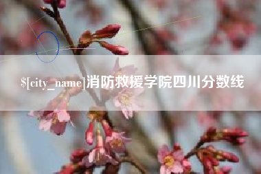 莘县消防救援学院四川分数线