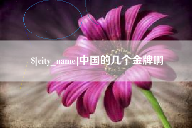 莘县中国的几个金牌啊