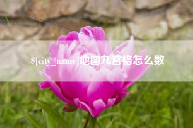 莘县地图九宫格怎么数