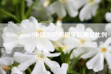 莘县中国消防救援学院男女比例