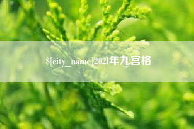 莘县202l年九宫格