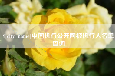 莘县中国执行公开网被执行人名单查询