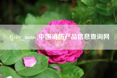 莘县中国消防产品信息查询网