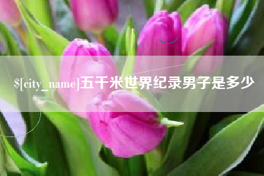 莘县五千米世界纪录男子是多少