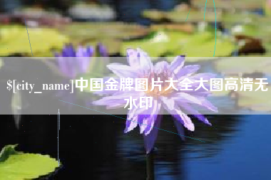 莘县中国金牌图片大全大图高清无水印