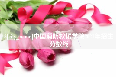 莘县中国消防救援学院2021年招生分数线