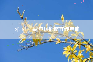 莘县中国消防在线查询