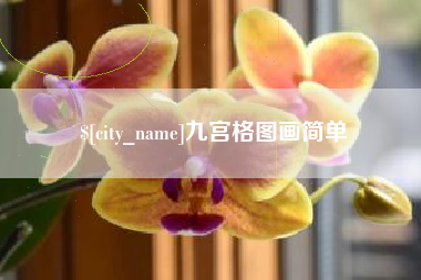 莘县九宫格图画简单