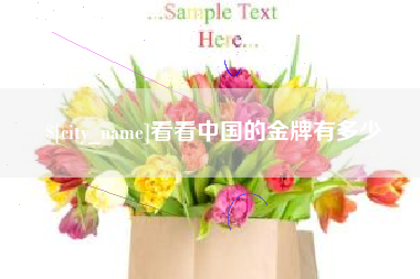 莘县看看中国的金牌有多少
